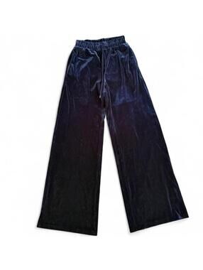 Zara Women's Navy and Black Trousers